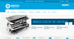 Desktop Screenshot of nanotechrepair.ca